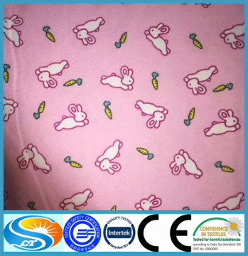 2015 Hot Style! 100% cotton/tc flannel wholesale pink printed cotton flannel fabric for baby kids cloth/pajamas/bed sheets