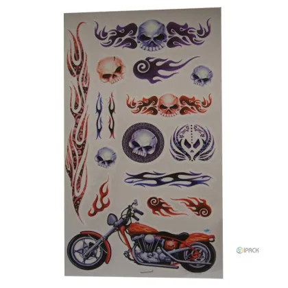 Body Art Waterproof Tattoo Sticker Off