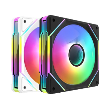 Prism 5 Pro 5V3 ARGB 12CM MUTE PWM Chassis Fan - Shenguang Synchronous Infinite Mirror Lamp