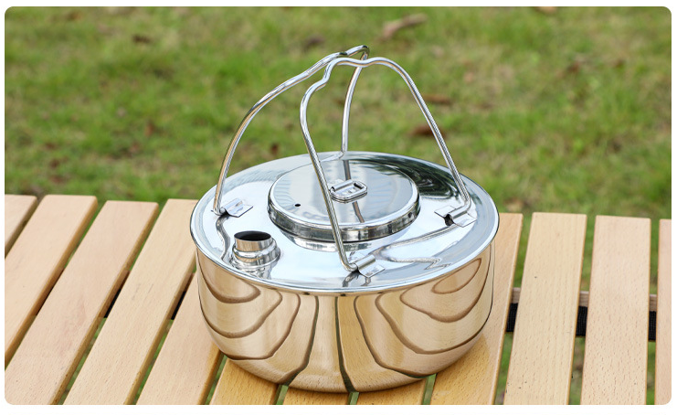 camping cookware open fire