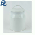 Wholesale Simple Single Color Ceramic Smooth Storage Tanks