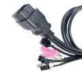 Cablaggio personalizzato OBDII da 16 pin maschio a femmina per veicoli leggeri