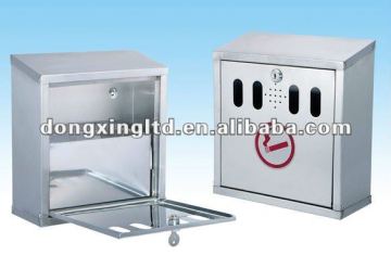 Outdoor Stainless Steel Wall Mounted Ashtray