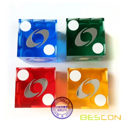 Custom Professional Razor Edged Casino Dice 19MM