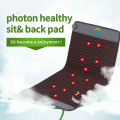 Infrared Sitting Pad Portabel Profesional Pijat Pemanasan Termal dengan Jade dan Tourmaline