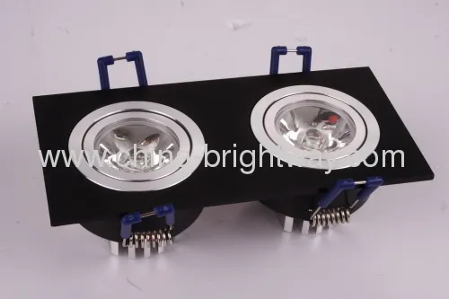 Retrofit 2x3w Led Down Light Ac 220v 
