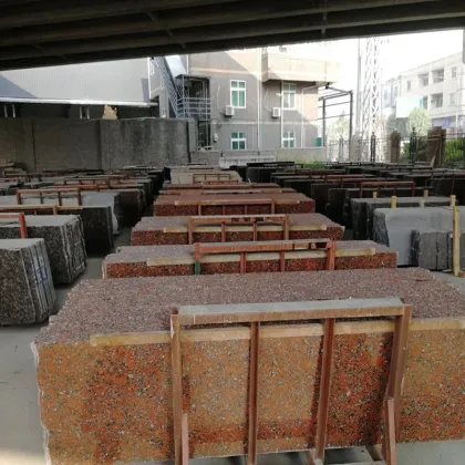 Ukrain Santiago Eagle Red Granite Polished Slabs for Wall and Floor Tiles