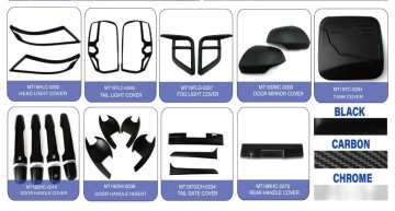 4x4 Accessories Mitsubishi Triton L200 2019+のクロムキット