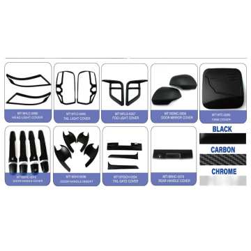 4x4 Accesorios Kits Chrome para Mitsubishi Triton L200 2019+