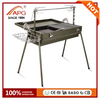2017 New APG Smokeless Charcoal BBQ Grill