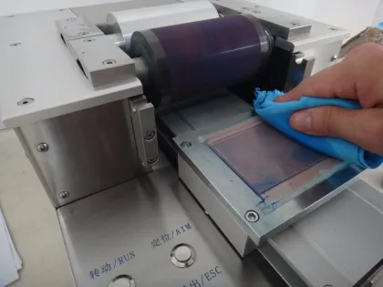 For testing spot color flexo paste ink proofer