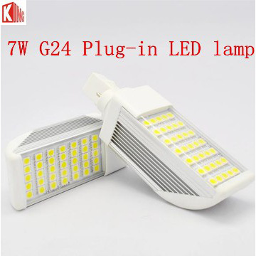 7W High Power G24 Plug-in LED Lamp corn lamp