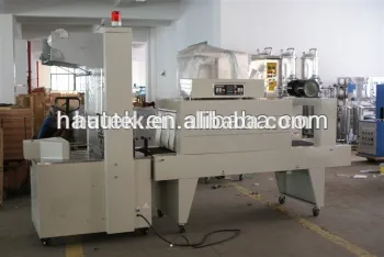 PE shrink wrapping machine for bottles