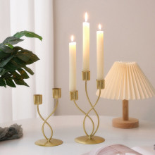 European candlestick candle & Metal candle holder decoration