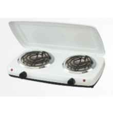 2 Solid Electric Cooking Hot Plate with Cover