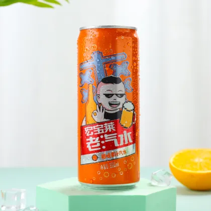 Orange - Flavored Fruit Juice Soda