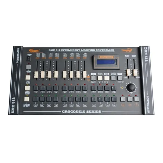 Professional DMX512 Console: Crocodile 2024 Controller for Stage Light Management