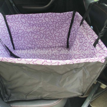 functional safety waterproof oxford pet dog car mat for back single seat