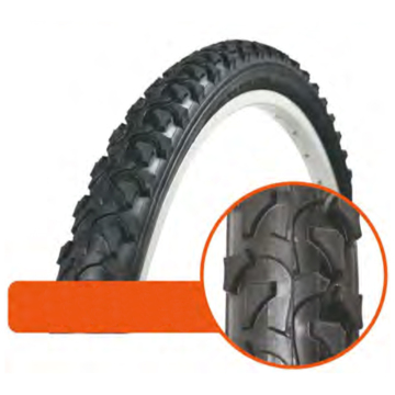 26 Inch 2.35 Mountain Bike Black Rubber Tire