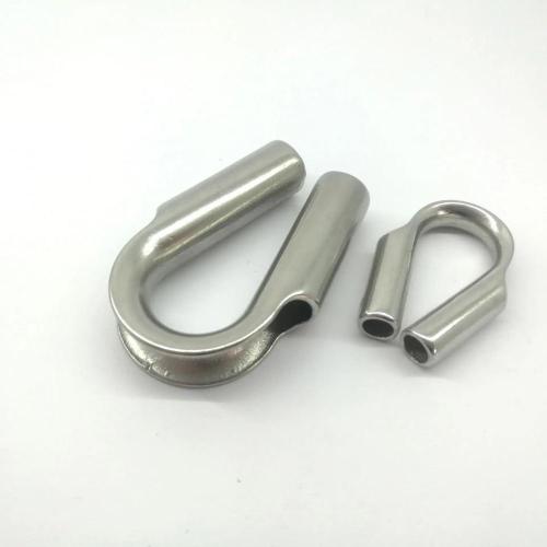 Stainless Steel Tube Thimble Wire Rope Thimble Closed