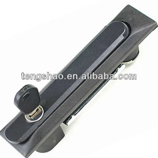 A309 black cabinet lock with plastic key