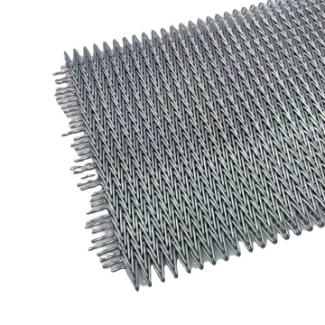 Customizable Herringbone Metal Conveyor Belt for High-Temperature Tea and Herb Drying