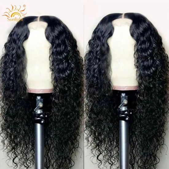 free sample free shipping Closure Wig Brazilian Glueless Pre Plucked Remy human hair medical wigswater weave wig For Black Women