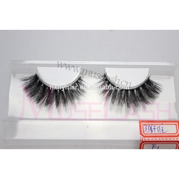 OEM Available 3D Mink Eyelash Strip false lashes With Private labeling Box