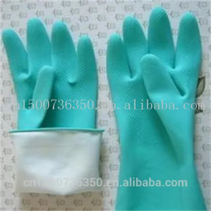 different colors latex arm glove/rubber kitchen cleaning gloves