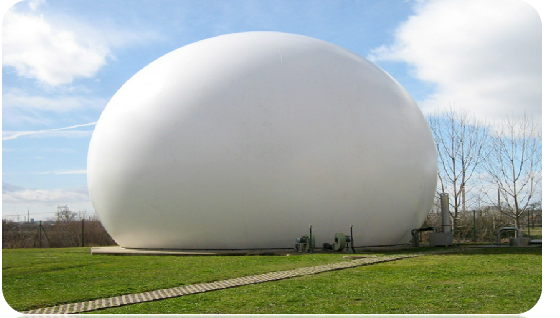 Livite 1200GSM PVC Twal Biogas Manbràn