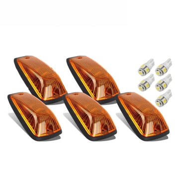 5pcs LED-Dachlaufleuchten T10 SMD-Bernsteinlampen für Chevy GMC 1988-2002 Pickup
