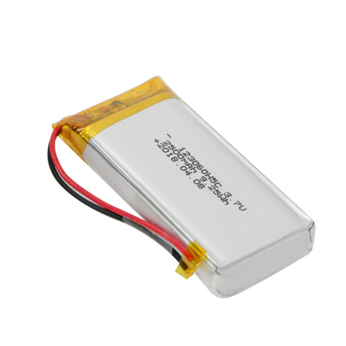 Finely Processed 123060 3.7V 2500mAh Lithium Polymer Battery