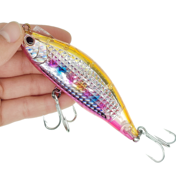 10cm 33g Japan Hard Lure 3D Eyes Diamond Texture Fishing Bait for Bass & Perch