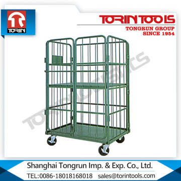 ISO Certificated Durable Folding Metal Logistic Roll Container