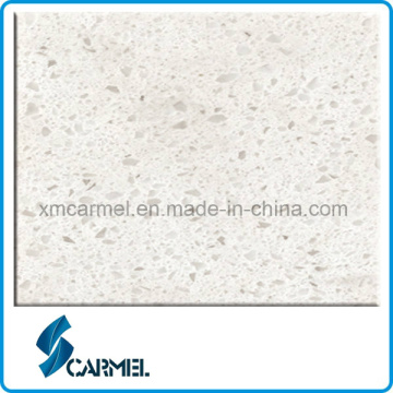 Beautiful Snow White Artificial Quartz Stone Tile