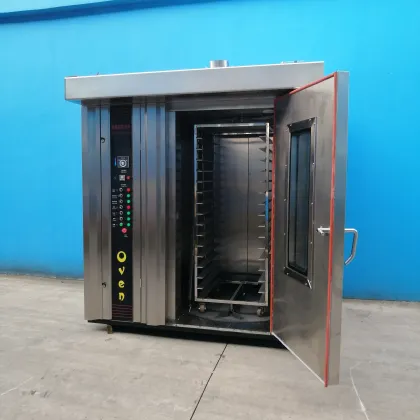 Automated Bread Bakery Equipment - Bakers Pride Diesel Rotary Rack Oven (16 Trays)