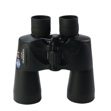 High Definition 10x50 Neutral Binoculars with Porro Prism for Long Range Viewing