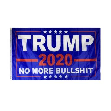 Bendera Donald Trump No More Bullshit 2020
