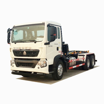 6X4 HOWO 20 ton hook arm garbage truck for sale