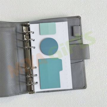 Transparent A6 Sticky Note Dashboard Set for Planner Binders