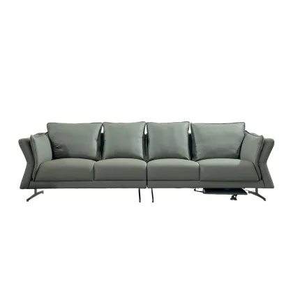 New High-End Leather Electric Sofa