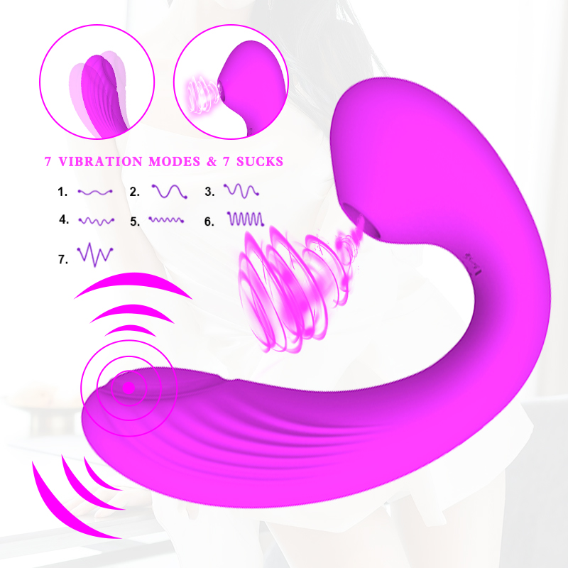 Elegant Suction Massage Vibrator for Deep Relaxation