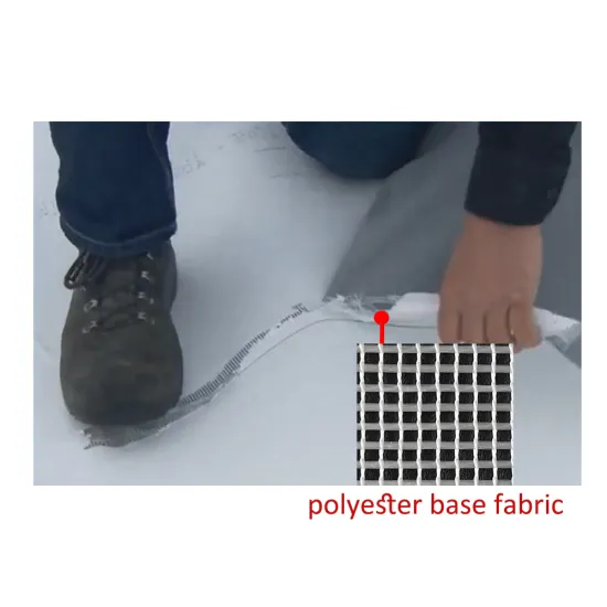 100% Polyester Reinforced Knitted Mesh Fabric for Waterproof Membrane Rolls