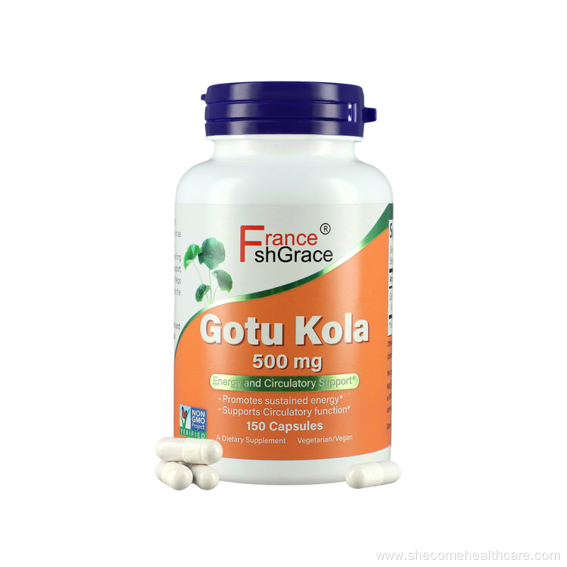 Gotu Centella asiatica high Absorption Gotu Kola Capsules