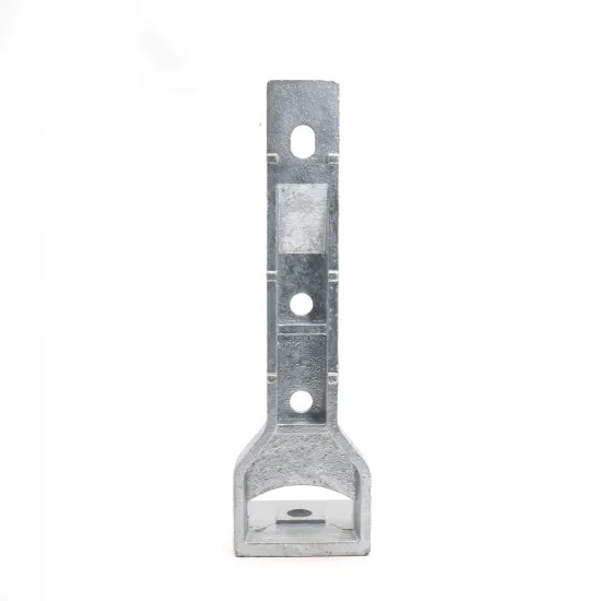 Post Insulator Cast Iron Pole Top Mounted Bracket