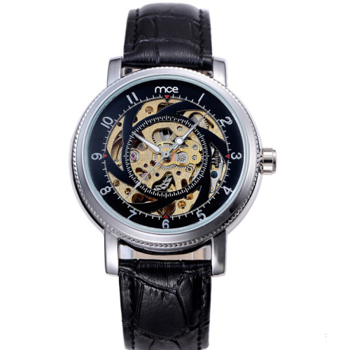 see-through case back parts automatic wrist watch