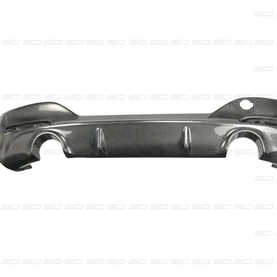 3D Style Dry Carbon Fiber Rear Diffuser for BMW 1 Series F20