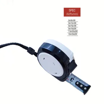 Double color plastic shell digital survey steel tape