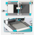 Máquina láser de metal de fibra óptica de alta calidad y potente CNC Máquina láser de acero y máquina de aluminio Precio 3015