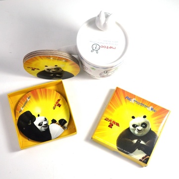 Pabrik Tiongkok Kertas Kertas Murah Pantai Gabungan Karton dengan Desain Panda China
